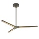 Ceiling Lights - Rotor - LED Bronze 3 Light Hanging Pendant Dar-ROT0363 - Rotor - LED Bronze 3 Light Hanging Pendant
