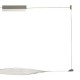 Ceiling Lights - Twist - LED Twist Acrylic & Silver Single Bar Pendant Dar-TWI0132 - Twist - LED Twist Acrylic & Silver Single Bar Pendant