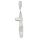 Commercial - Twist - LED Twist Acrylic & Silver Wall Lamp Dar-TWI0732 - Twist - LED Twist Acrylic & Silver Wall Lamp
