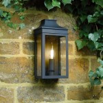 Vapour - Outdoor Black Lantern Wall Light Vapour - Outdoor Black Lantern Wall Light