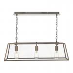 Academy - Antique Copper 3 Light over Island Fitting Academy - Antique Copper 3 Light over Island Fitting