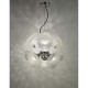 Ceiling Lights - Bibiana - Decorative Clear Glass with Chrome 6 Light Centre Fitting Dar-BIB0650 - Bibiana - Decorative Clear Glass with Chrome 6 Light Centre Fitting