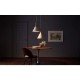 Ceiling Lights - Ilory - Soft White with Natural Wood Single Pendant Dar-ILO012 - Ilory - Soft White with Natural Wood Single Pendant