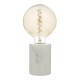 Table & Floor Lamp - Jaxon - Marble & White Table Lamp Dar-JAX412 - Jaxon - Marble & White Table Lamp