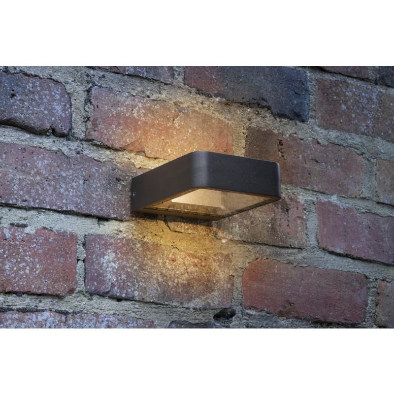 Dar-MAL3239 - Malone - Outdoor LED Square Anthracite Wall Lamp