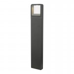 Malone - Outdoor Square Anthracite LED Post
