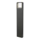 Dar-MAL4539 - Malone - Outdoor Square Anthracite LED Post