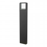 Malone - Outdoor Square Anthracite LED Post