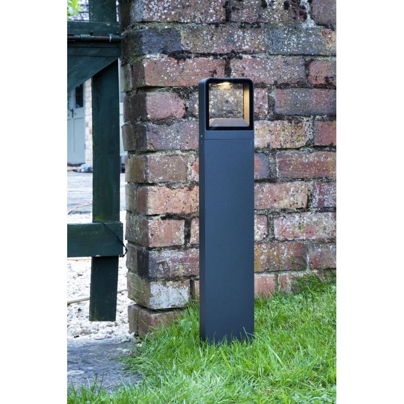 Dar-MAL4539 - Malone - Outdoor Square Anthracite LED Post