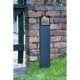 Dar-MAL4539 - Malone - Outdoor LED Square Anthracite Post