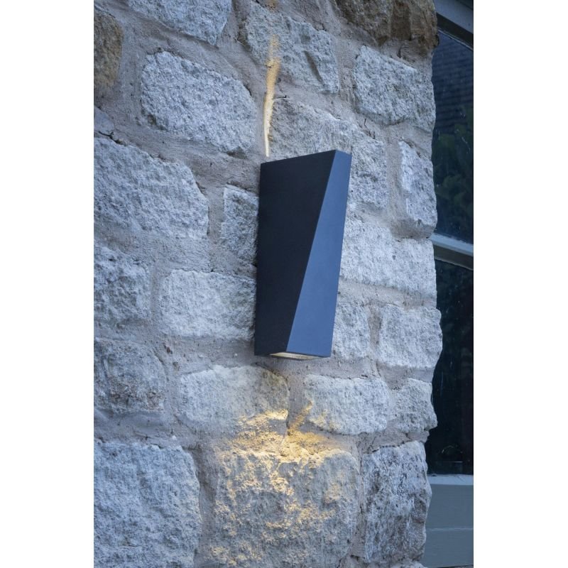 Dar-PAC3239 - Paco - LED Outdoor Angular Anthracite Wall Lamp