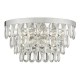 Wall Lights - Sceptre - Clear Glass & Polished Chrome Wall Lamp Dar-SCE0950 - Sceptre - Clear Glass & Polished Chrome Wall Lamp