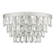 Wall Lights - Sceptre - Clear Glass & Polished Chrome Wall Lamp Dar-SCE0950 - Sceptre - Clear Glass & Polished Chrome Wall Lamp