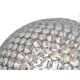 Ceiling Lights - Serafina - Brushed Chrome Tubes Large 6 Light Pendant Dar-SER8650 - Serafina - Brushed Chrome Tubes Large 6 Light Pendant