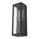 Dar-TAR1639 - Taryn - Outdoor Anthracite with Clear Glass Wall Lamp