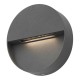 Dar-UGO2139 - Ugo - LED Round Eyelid Anthracite Wall Lamp