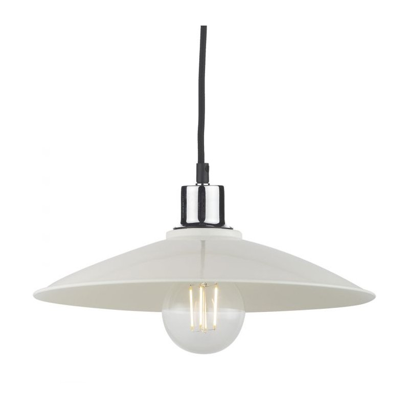 Accessories - Yifat - Ivory Gloss Metal Shade for Hanging Pendant Dar-YIF6515 - Yifat - Ivory Gloss Metal Shade for Hanging Pendant