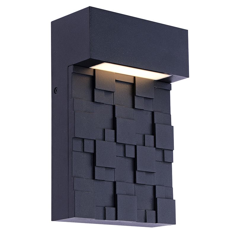 Cork Lighting-EL1345/BL - Matty - Decorative Black LED Wall Lamp