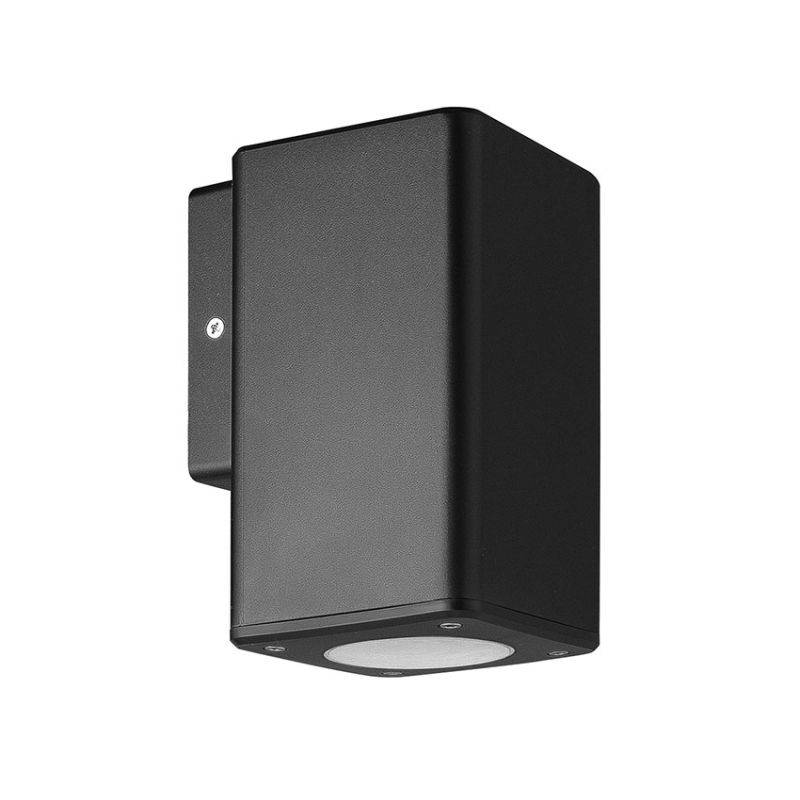 Cork Lighting-EL1604/1BLK - Getan - Black Wall Lamp IP54