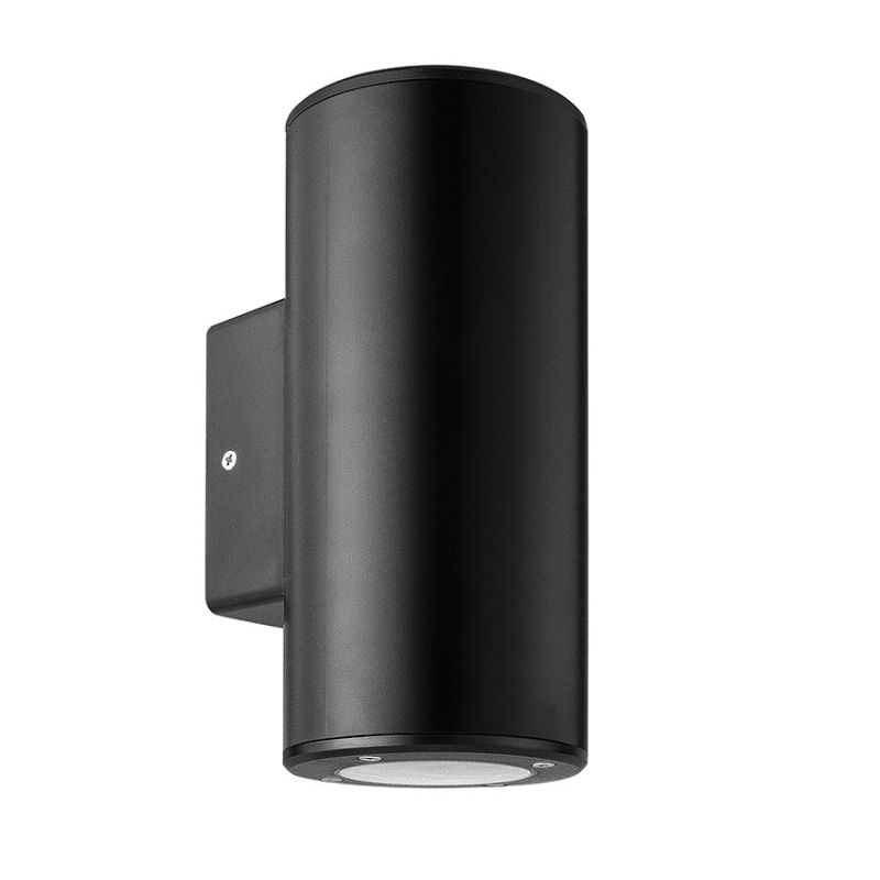 Cork Lighting-EL2204/2BLK - Getan - Black Up & Down Wall Lamp