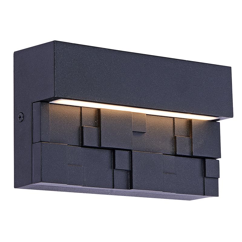 Cork Lighting-EL2355/BL - Matty - Decorative Black LED Wall Lamp