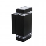 Alta - Black Up & Down Wall Lamp with Clear Diffuser Alta - Black Up & Down Wall Lamp with Clear Diffuser