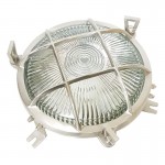 Span - Satin Nickel Bulkhead Light Span - Satin Nickel Bulkhead Light