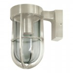 Span - Satin Nickel Wall Lamp with Clear Glass Span - Satin Nickel Wall Lamp with Clear Glass