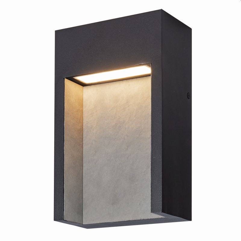 Cork Lighting-ELSLATE/10WLED - Martha - Black LED Wall Lamp 4000K