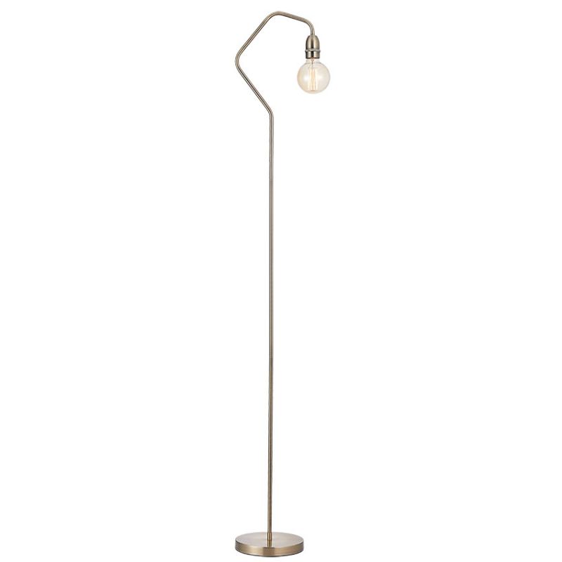 Cork Lighting-FL1966/AB - Venus - Antique Brass Floor Lamp