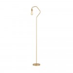 Venus - Satin Brass Floor Lamp