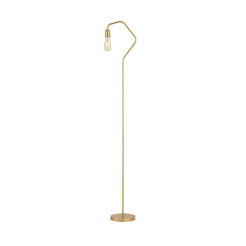Cork Lighting-FL1966/SB - Venus - Satin Brass Floor Lamp