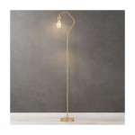 Venus - Satin Brass Floor Lamp
