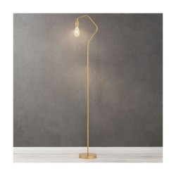 Venus - Satin Brass Floor Lamp