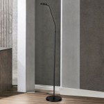 Naro - Black LED Floor Lamp