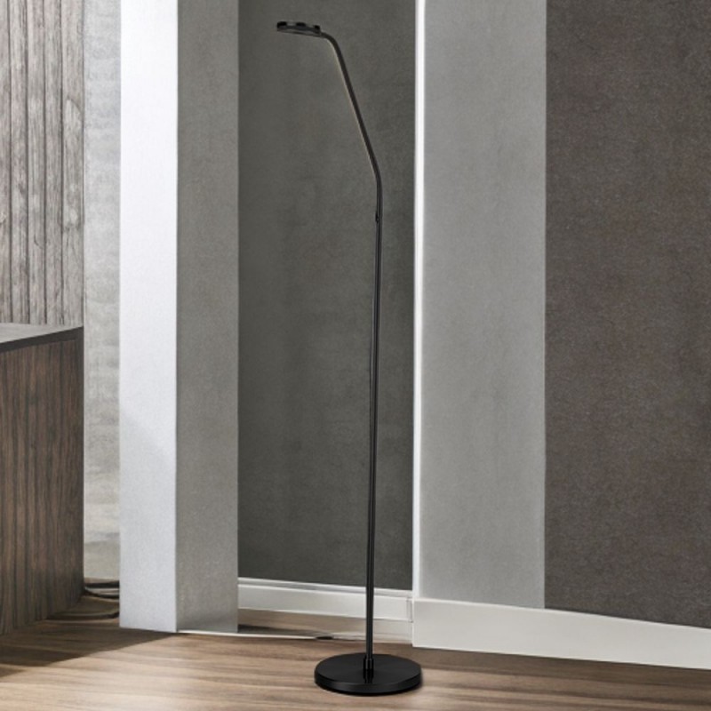 Cork Lighting-FL2095/BL - Naro - Black LED Floor Lamp