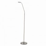 Naro - Satin Nickel LED Floor Lamp Naro - Satin Nickel LED Floor Lamp