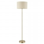 Ashley - Antique Brass Floor Lamp with Oatmeal Shade Ashley - Antique Brass Floor Lamp with Oatmeal Shade
