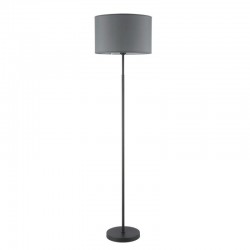 Ashley - Black Floor Lamp with Grey Shade Ashley - Black Floor Lamp with Grey Shade