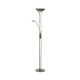 Cork Lighting-FL8166/ANT - Monah - Antique Brass Mother & Child LED Floor Lamp