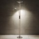 Cork Lighting-FL8166/ANT - Monah - Antique Brass Mother & Child LED Floor Lamp