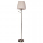 Kyra - Antique Brass Floor Lamp with Cream Shade Kyra - Antique Brass Floor Lamp with Cream Shade