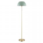Bella - Brass Floor Lamp with Green Shade Bella - Brass Floor Lamp with Green Shade