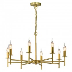 Passo - Painted Gold 8 Light Centre Fitting Passo - Painted Gold 8 Light Centre Fitting