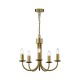 Cork Lighting-LF6025/5MB - Axus - Matt Brass 5 Light Centre Fitting