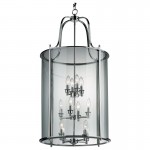 Lanterns - Polished Chrome 12 Light Lantern Pendant Lanterns - Polished Chrome 12 Light Lantern Pendant