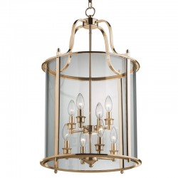 Lanterns - Antique Brass 8 Light Lantern Pendant Lanterns - Antique Brass 8 Light Lantern Pendant