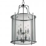 Lanterns - Polished Chrome 8 Light Lantern Pendant Lanterns - Polished Chrome 8 Light Lantern Pendant