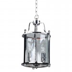 Lanterns - Polished Chrome 3 Light Lantern Pendant Lanterns - Polished Chrome 3 Light Lantern Pendant