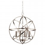 Besca - Chrome 4 Light Spherical Cage Pendant Besca - Chrome 4 Light Spherical Cage Pendant